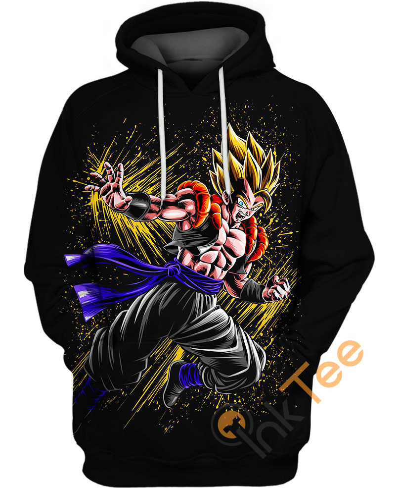 Gogeta Super Saiyan Hoodie 3D | Custom All Over Print Hoodie