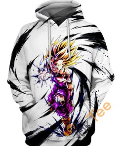 Gohan Super Saiyan Hoodie 3D | 3D Printed Hoodies