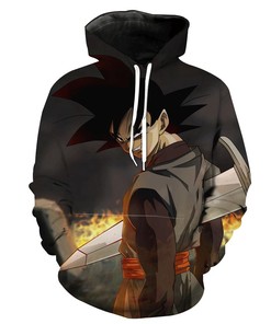 Goku Black Sword Dragon Ball Super All Over Print Hoodie 3D
