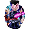 Goku Black Sword Vegeta And Goku Dragon Ball Super Hoodie 3D | Custom All Over Print Hoodie