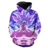 Goku Silver Ultra Instinct Dragon Ball Super Hoodie 3D | Custom All Over Print Hoodie