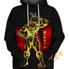 Gold Mosaic All Might Hoodie 3D | All Over Print Hoodie Printful