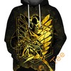 Golden Eren Yeager Hoodie 3D | All Over Print Hoodie Printful