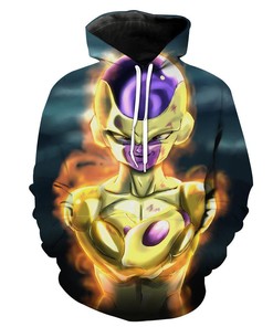 Golden Freeza Dragon Ball Super Frieza Hoodie 3D | Custom All Over Print Hoodie
