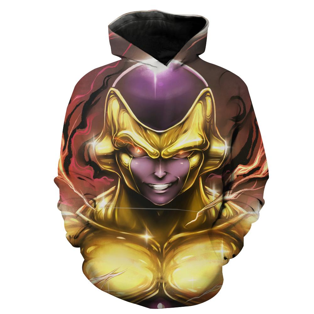 Golden Freeza Dragon Ball Super Friezas Hoodie 3D | All Over Print Hoodie Printful