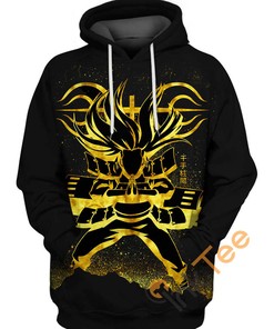 Golden Hashirama Hoodie 3D | Custom All Over Print Hoodie