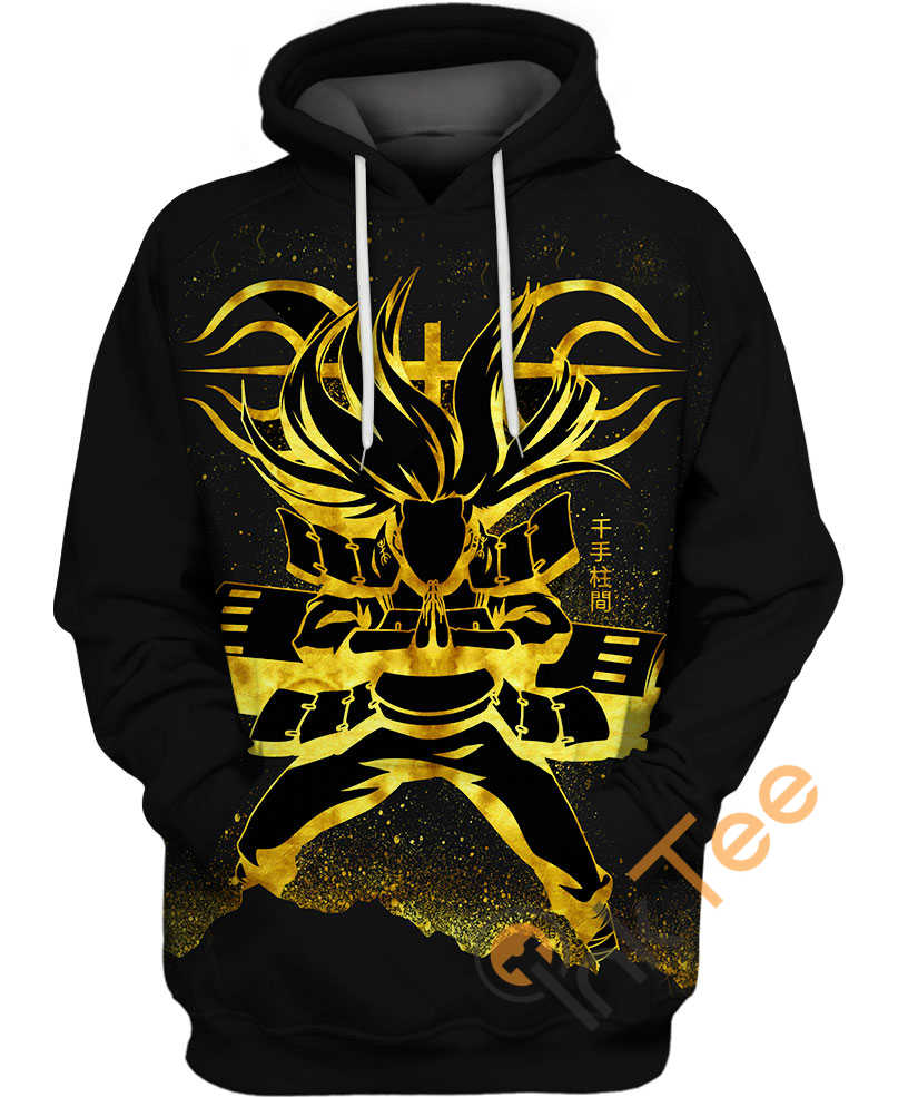 Golden Hashirama Hoodie 3D | Custom All Over Print Hoodie