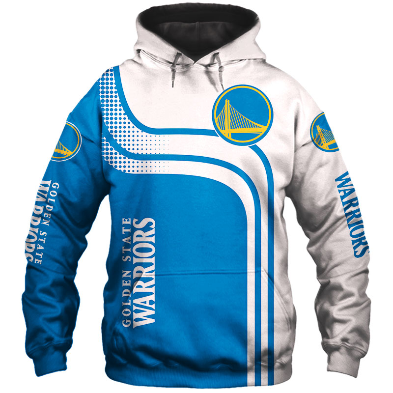 Golden State Warriors Zip Hoodie 3D | All Over Print Zip Up Hoodie Men