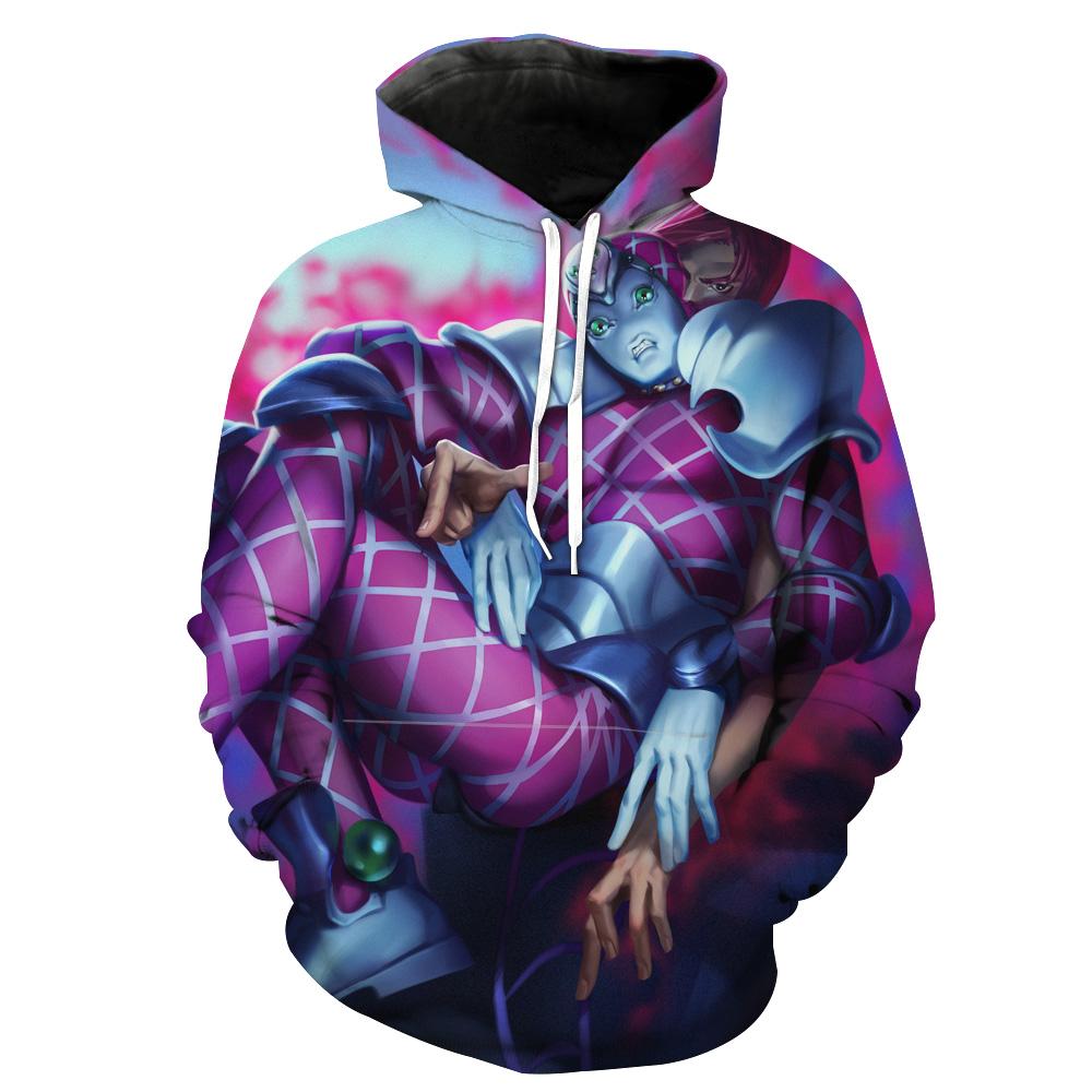 Golden Wind Boss Jojo'S Bizarre Adventure Hoodie 3D | 3D Hoodies For Men Graphic