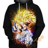 Gotenks Super Saiyan 3D Hoodie - Dragon Ball Z Inspired