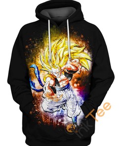 Gotenks Super Saiyan 3D Hoodie - Dragon Ball Z Inspired