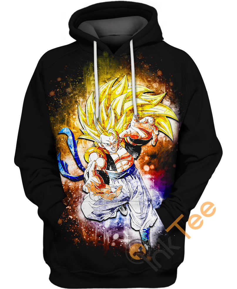 Gotenks Super Saiyan 3D Hoodie - Dragon Ball Z Inspired
