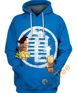 Graff Kame 3D Hoodie - Dragon Ball Inspired