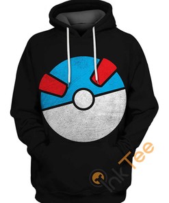 Great Pokeball 3D Hoodie - Pokemon Theme