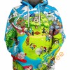 Green Planet 3D Hoodie - Environmentally Conscious