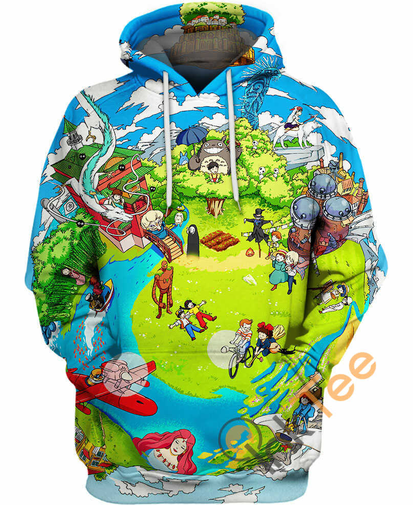 Green Planet 3D Hoodie - Environmentally Conscious