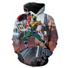 Green Power Ranger 3D Hoodie - Mighty Morphing Power Rangers