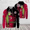 Grinch Ohio State Buckeyes Is This Jolly All Over Print Zip Up Hoodie Men