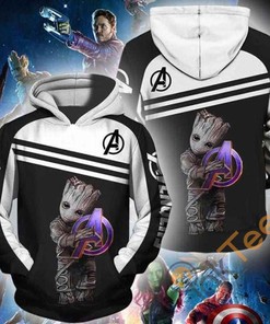 Groot Avengers Endgame 3D Hoodie - Marvel Theme