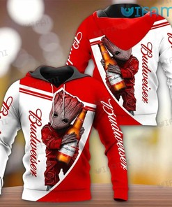 Groot Budweiser 3D Hoodie - 3D Printed Hoodies