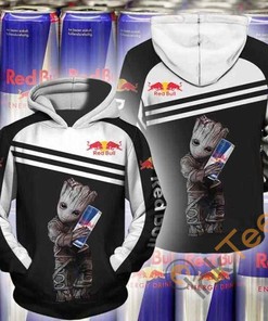 Groot Hug Redbull 3D Hoodie - Fun And Playful Design