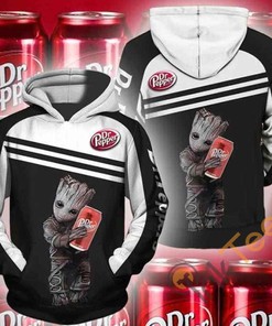 Groot Marvel Dr Pepper 3D Hoodie - Unique And Quirky 