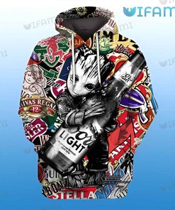 Groot Marvel Fans Custom All Over Print Hoodie 3D