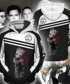 Groot Rammstein Band Fan 3D Hoodie - Band Merchandise 