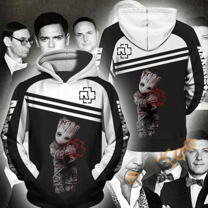 Groot Rammstein Band Fan 3D Hoodie - Band Merchandise