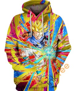 Growth Super Saiyan Trunks 3D Hoodie - Dragon Ball Z Inspired