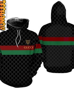 Gucci Expensive Luxury 3D Hoodie - High-End Fashion 