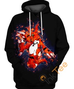 Guilmon Digimon 3D Hoodie - Digimon Theme