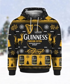 Guinness Foreign Extra Stout 3D Hoodie - Beer Lover'S Design