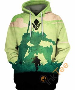 Gundam Barbatose Mikazuki 3D Hoodie - Mobile Suit Gundam 