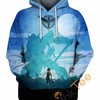 Gundam Exia Setsuna 3D Hoodie - Mobile Suit Gundam 