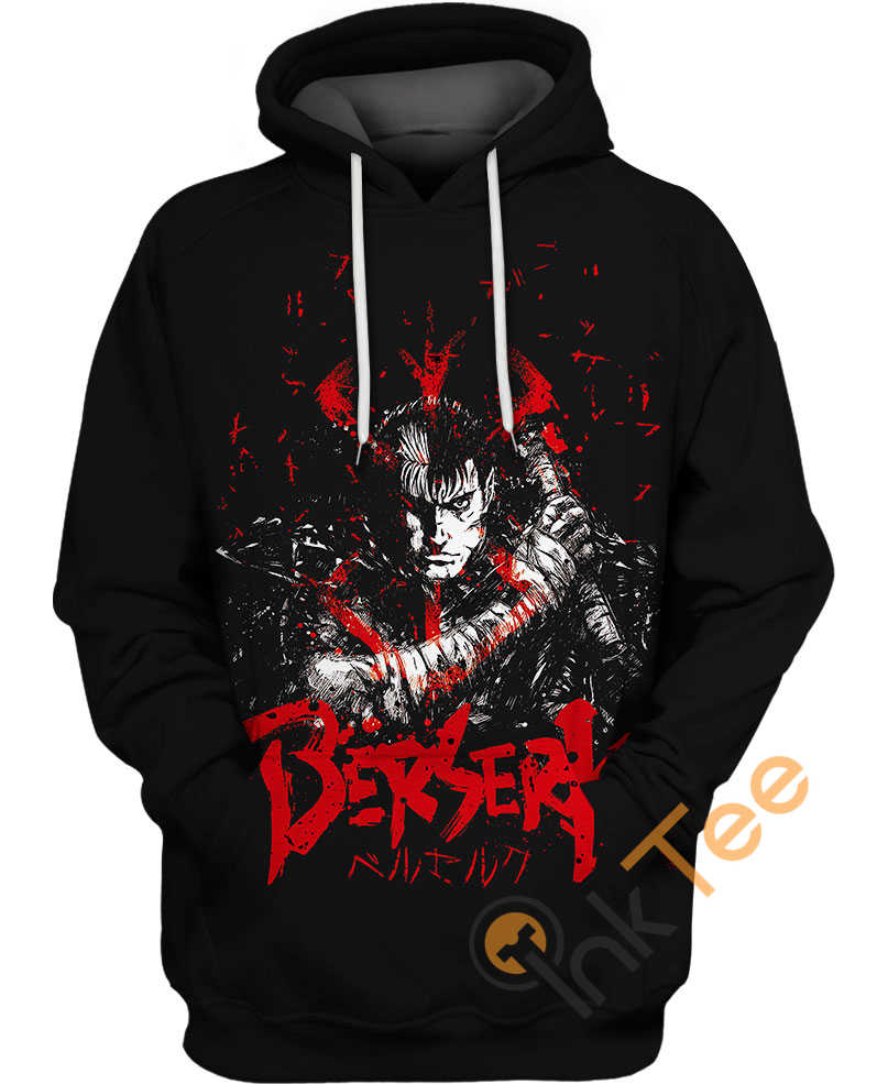 Guts Dark Knight 3D Hoodie - Berserk Theme
