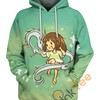 Haku And Chihiro Chibi 3D Hoodie - Studio Ghibli Inspired