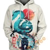 Haku Breath Of Water 3D Hoodie - Studio Ghibli Inspired