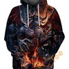 Hallowed Ground 3D Hoodie - Spooky And Mysterious Design