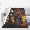 Halloween Blanket - Soft Throw Gift for Couch and Sofa, Suitable for All Seasons