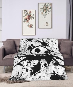Halloween Christmas Jack Skellington Blanket - All-Season Flannel Fleece Blanket for Bed and Sofa