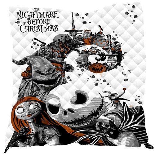 Halloween Decor Quilt Blanket - Soft Warm Bedding Throw for Kids and Adults