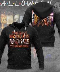 Halloween Horror Movies Custom All Over Print 3D Hoodie - Spooky Fashion