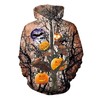 Halloween Jack O Lantern Pumpkin Lantern 3D Hoodie - Zipper Hoodie