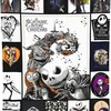 Halloween Nightmare Before Christmas Blanket - Soft Flannel Throw Blanket for Bedroom and Living Room