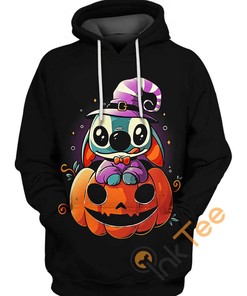 Halloween Stitch Hoodie - 3D All Over Print Custom