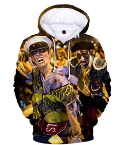 Halloween Zombie Print 3D Hoodie - Unisex Design 