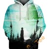 Hand In Hand 3D Hoodie - Unity And Friendship Design
