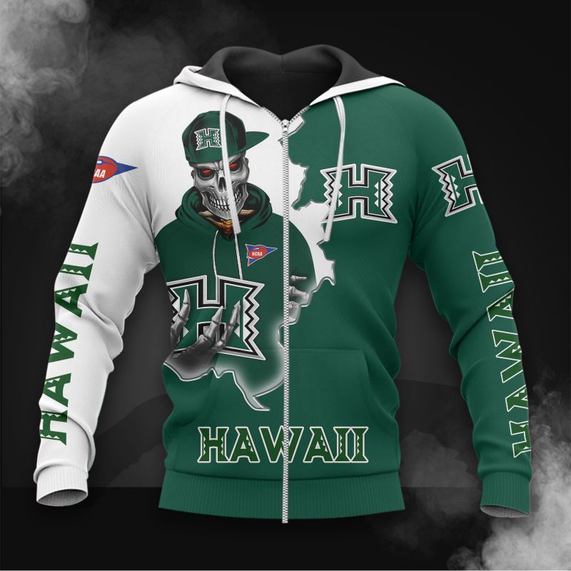 Hawaii Rainbow Warriors 3D Full Print Hoodie, T-, Polo T - Football Supporters
