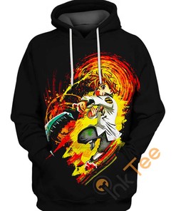 Hellblaze Custom 3D Hoodie - Gothic Style